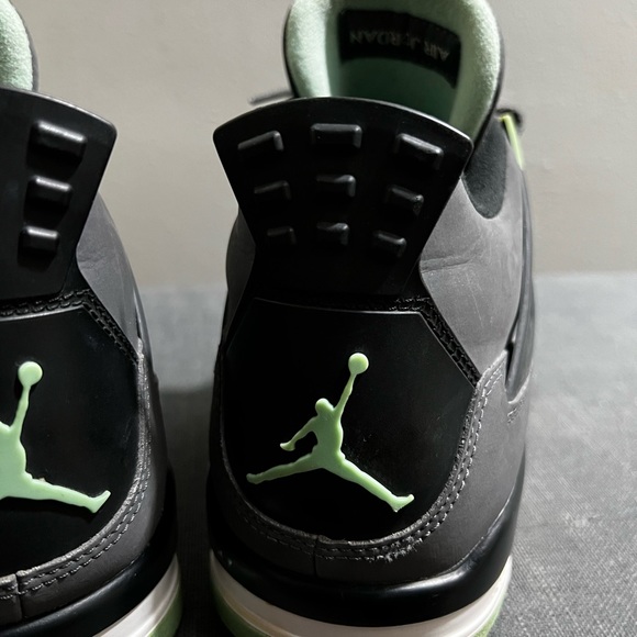 Nike Air Jordan 4 IV Green Glow  308497-033 - Picture 10 of 16